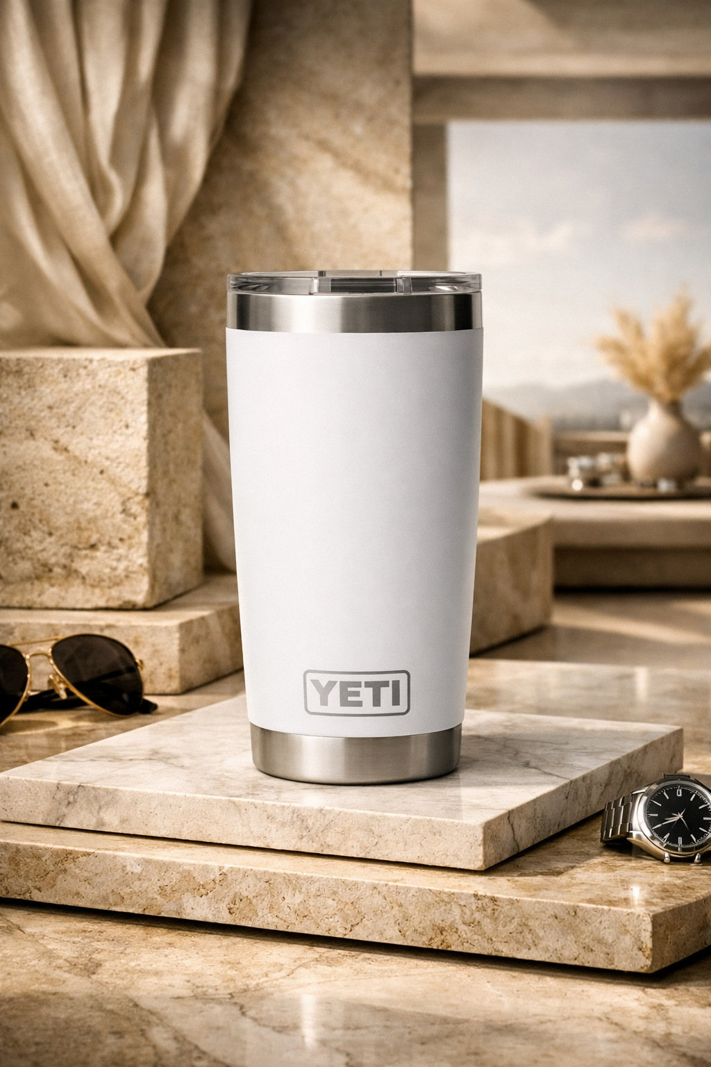Vaso YETI Rambler 20 oz Tumbler con Tapa MagSlider
